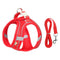 Adjustable Dog Harness and Leash Set for Small Breeds - Ideal for Puppies, Cats, French Bulldogs, Chihuahuas, and Pugs - Perfect for Outdoor Walks