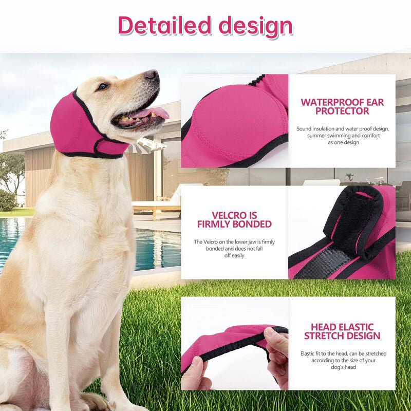 Orejeras impermeables y anti ruido para perros | Ideales para natación, baño y peluquería