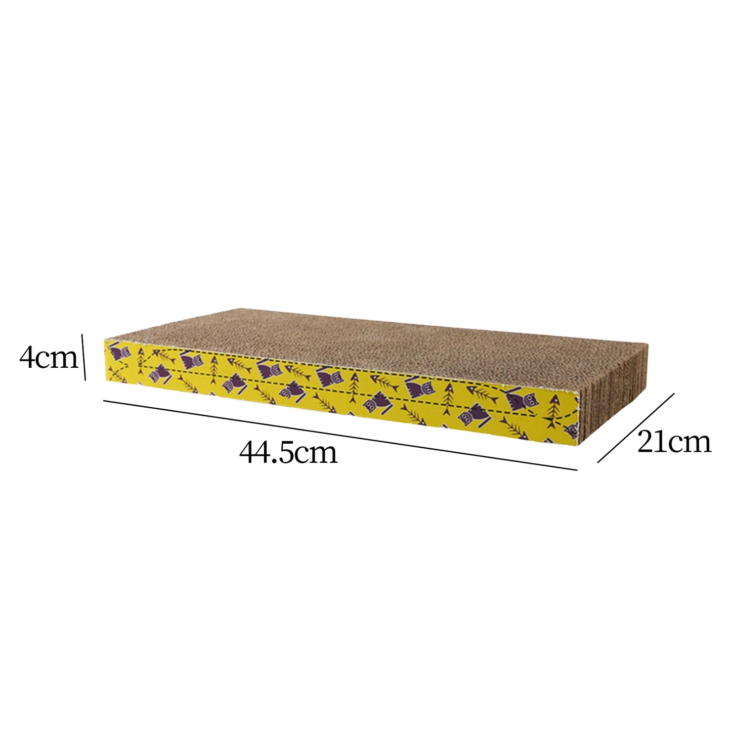 Cama rascadora de cartón corrugado para gatos: descanso y protección