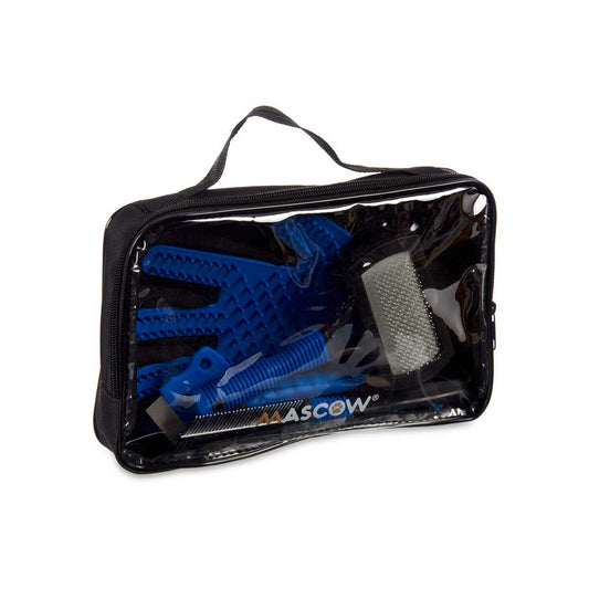 Set de higiene Mascow (6 piezas): kit esencial Azul