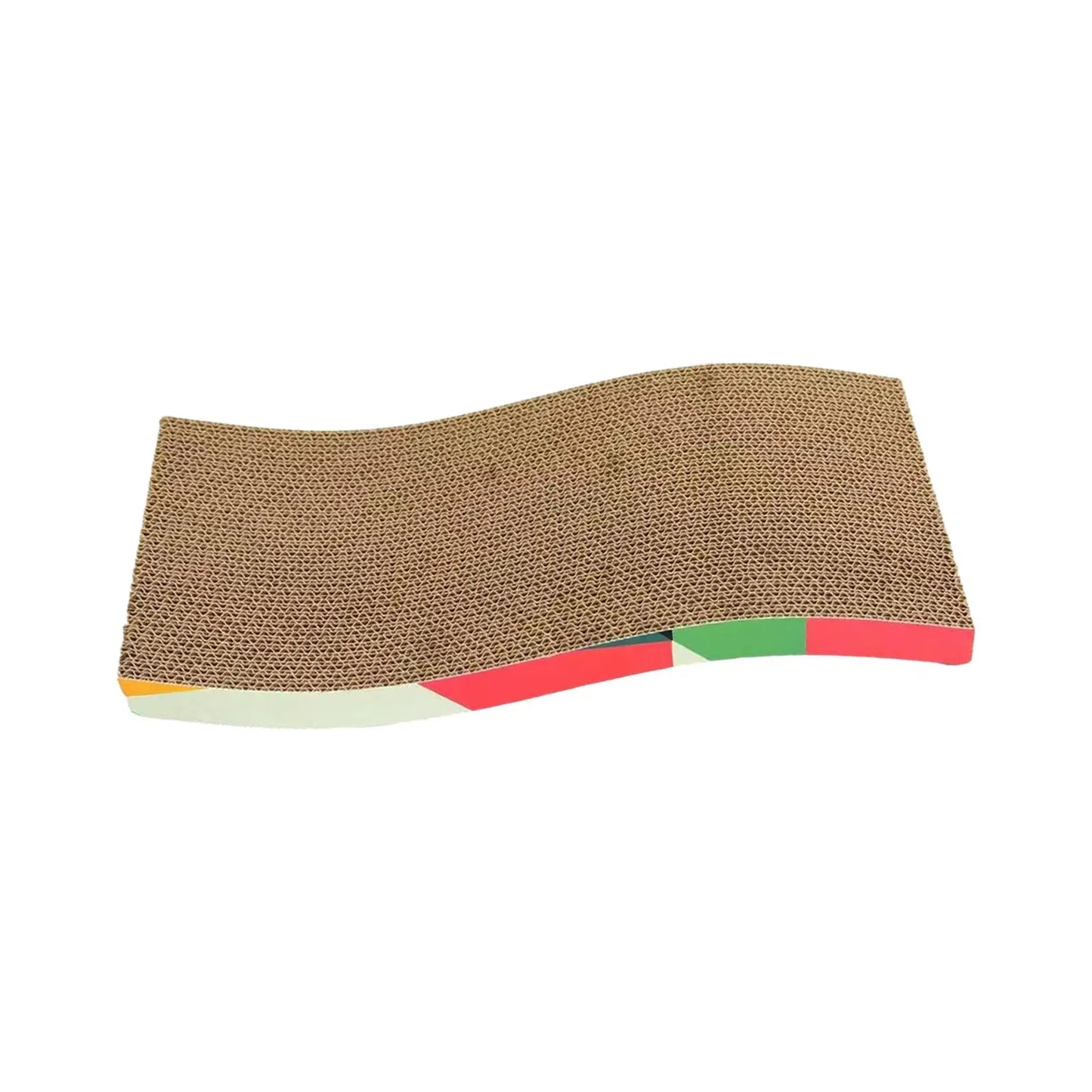 Cama rascadora de cartón corrugado para gatos: descanso y protección
