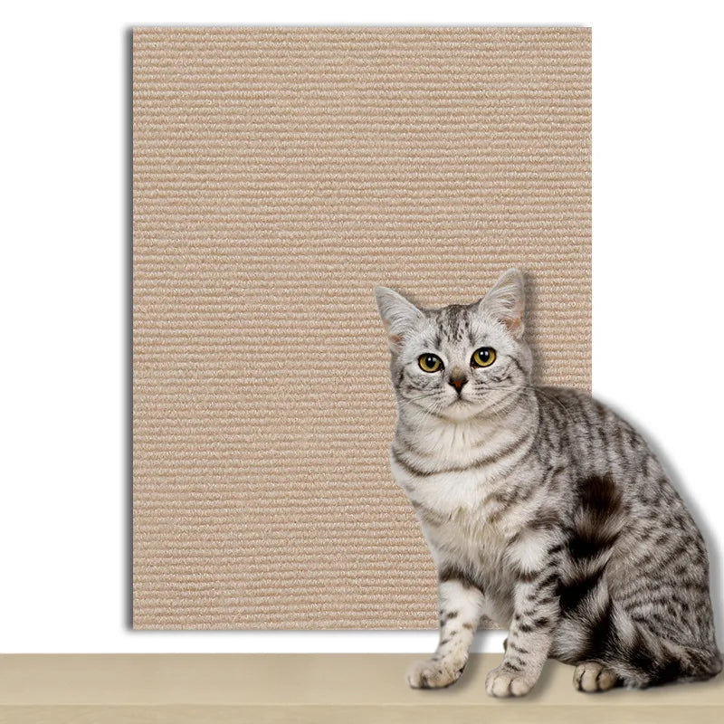 Alfombra rascadora autoadhesiva y recortable | Protector DIY para sofá y muebles