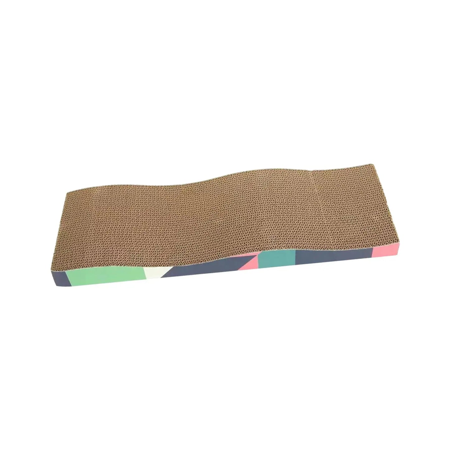 Cama rascadora de cartón corrugado para gatos: descanso y protección