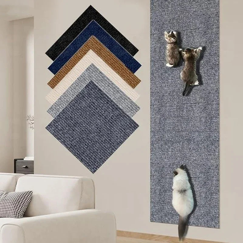 Alfombra rascadora autoadhesiva y recortable | Protector DIY para sofá y muebles