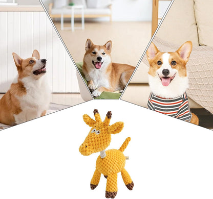 Juguetes Para Perros Chirriantes, Juguetes Masticables De Felpa Para Perros | Juguetes Chirriantes Para Masticar Animales De Peluche - Lindo Juguete Chirriante Para Perros De Peluche, Juguete Para Mas