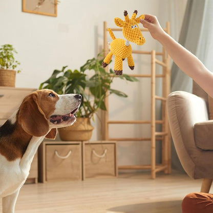 Juguetes Para Perros Chirriantes, Juguetes Masticables De Felpa Para Perros | Juguetes Chirriantes Para Masticar Animales De Peluche - Lindo Juguete Chirriante Para Perros De Peluche, Juguete Para Mas