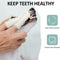 Cepillo dental de dedo para perros y gatos: limpieza oral fácil y profunda