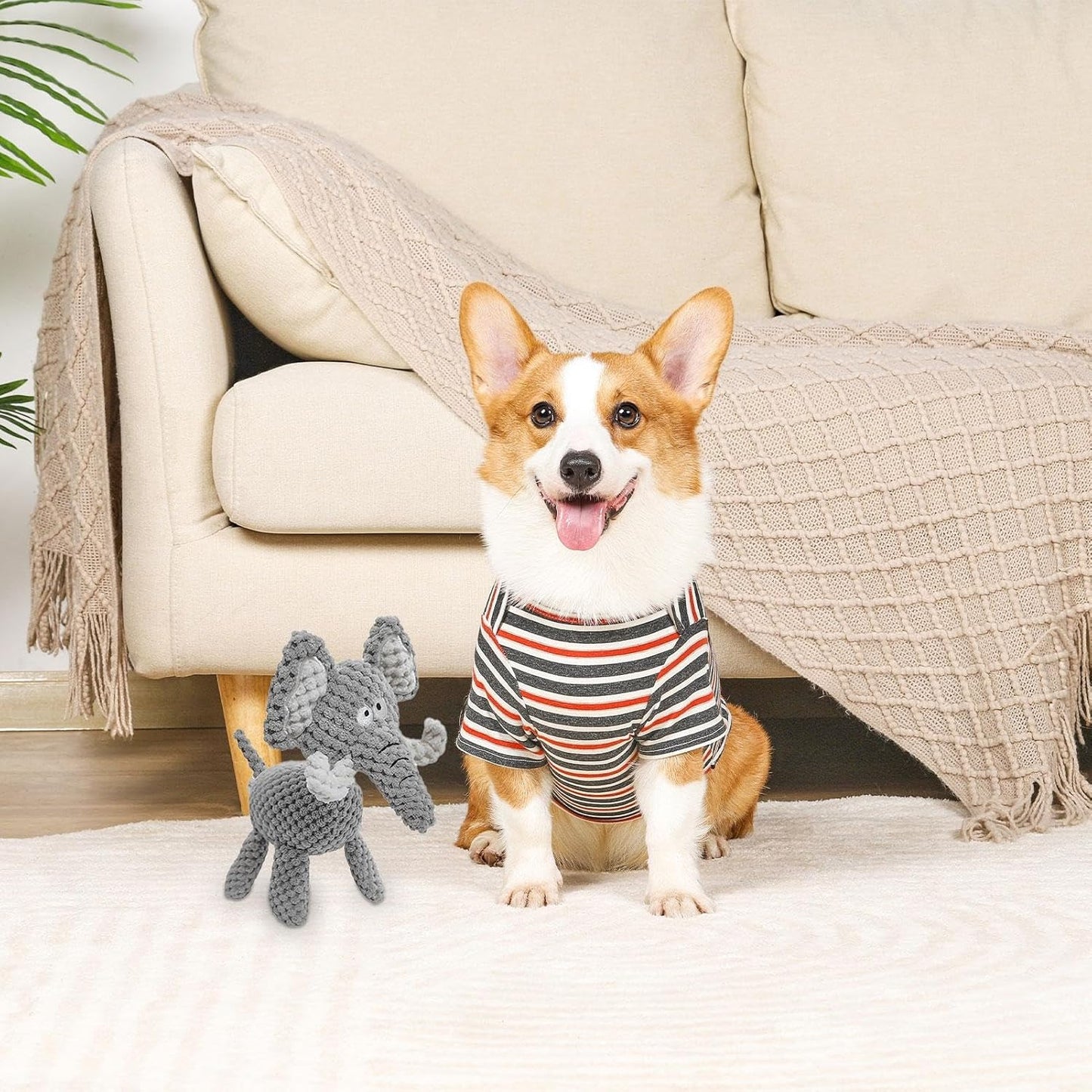 Juguetes Para Perros Chirriantes, Juguetes Masticables De Felpa Para Perros | Juguetes Chirriantes Para Masticar Animales De Peluche - Lindo Juguete Chirriante Para Perros De Peluche, Juguete Para Mas