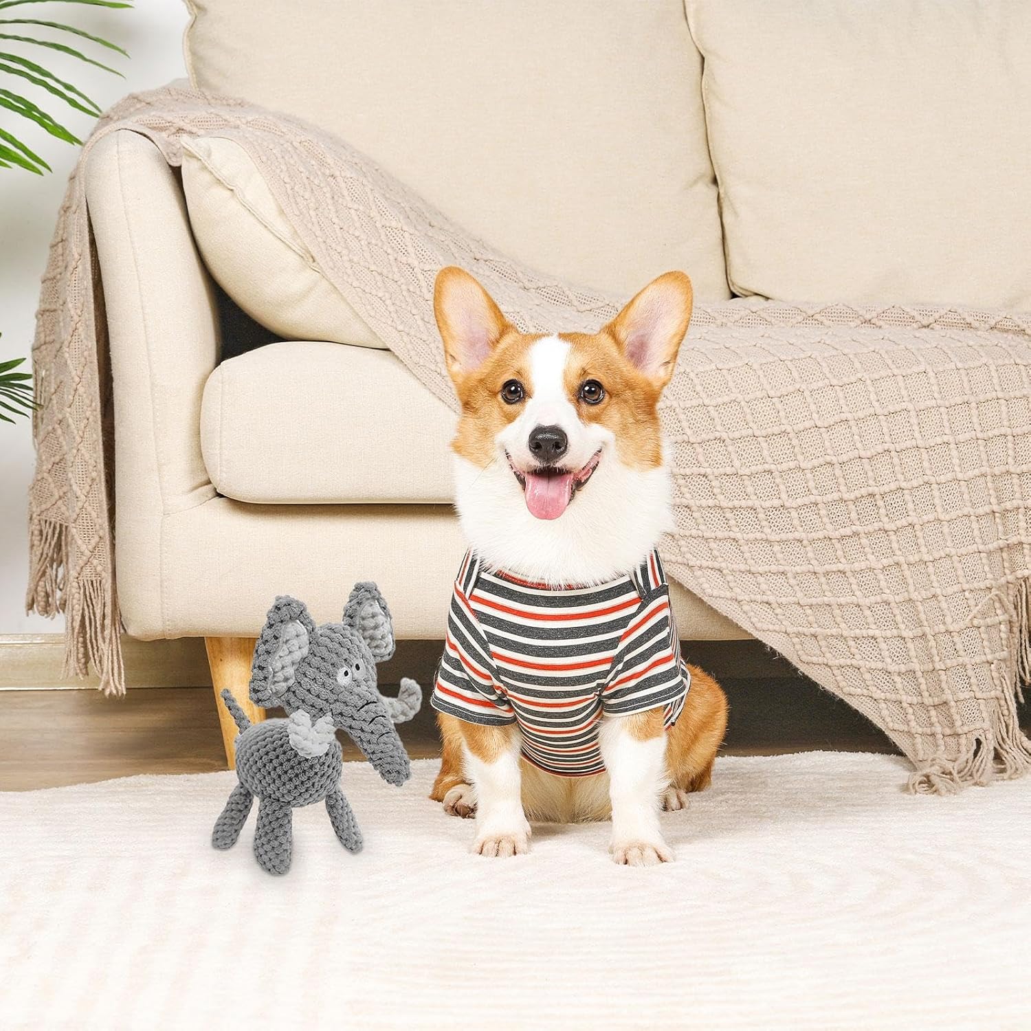 Juguetes Para Perros Chirriantes, Juguetes Masticables De Felpa Para Perros | Juguetes Chirriantes Para Masticar Animales De Peluche - Lindo Juguete Chirriante Para Perros De Peluche, Juguete Para Mas