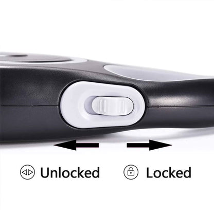 Correa retráctil premium (3m/5m/8m): libertad y control total para perros de hasta 50 kg