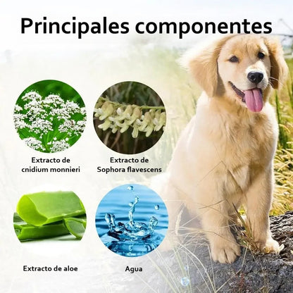 Espray-aerosol activador capilar: fórmula natural para el crecimiento de pelo en perros y gatos (30ml)