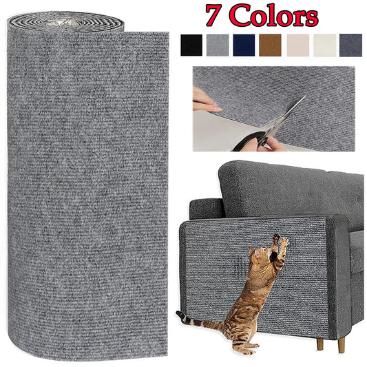 Alfombra rascadora autoadhesiva y recortable | Protector DIY para sofá y muebles