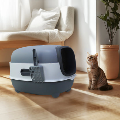 Arenero cubierto plegable de lujo: adiós a los malos olores y al rastro de arena